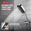 4-Setting Hand Shower with Silicone Spray Face and FeatherRain&trade; Spray