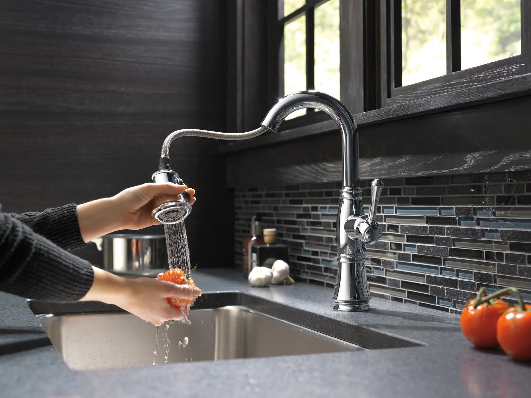 Single Handle Pull-Down Bar / Prep Faucet