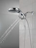 HydroRain&reg; H<sub>2</sub>Okinetic&reg; 5-Setting Two-in-One Shower Head (Recertified)