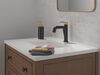Single Handle Pull-Down Bathroom Faucet