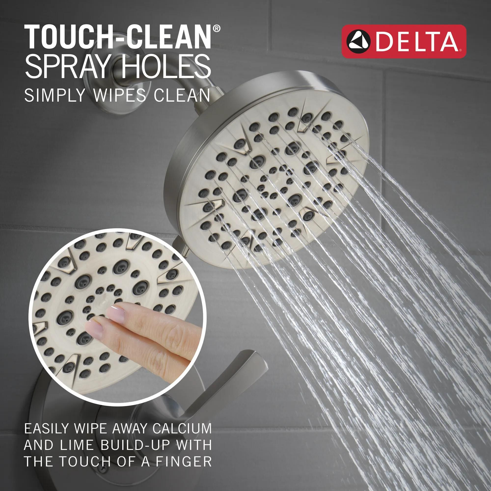Monitor® 14 Series Tub and Shower in Stainless 144822-SS | Delta