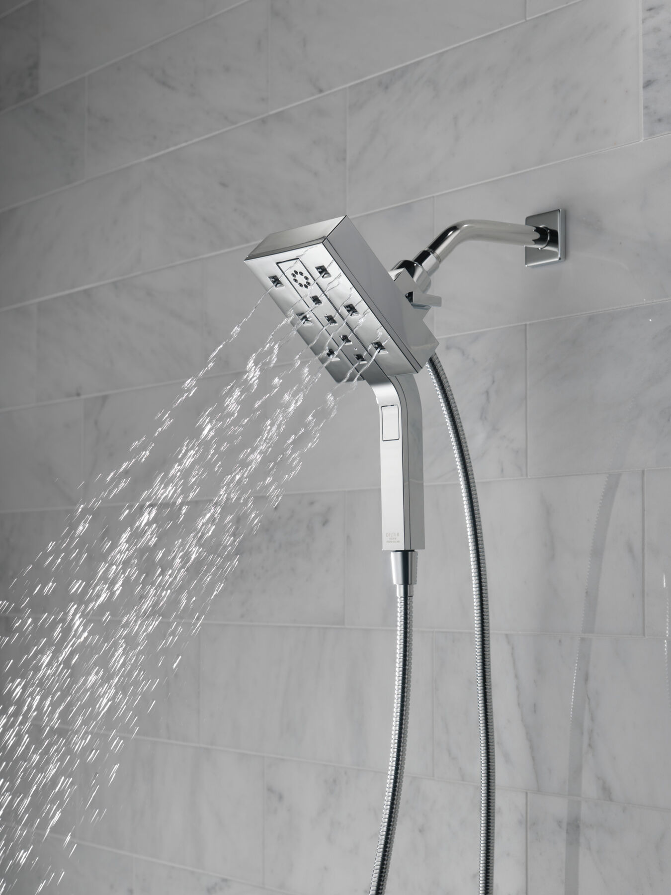 H<sub>2</sub>Okinetic&reg; In2ition&reg; 4-Setting Two-in-One Shower (Recertified)