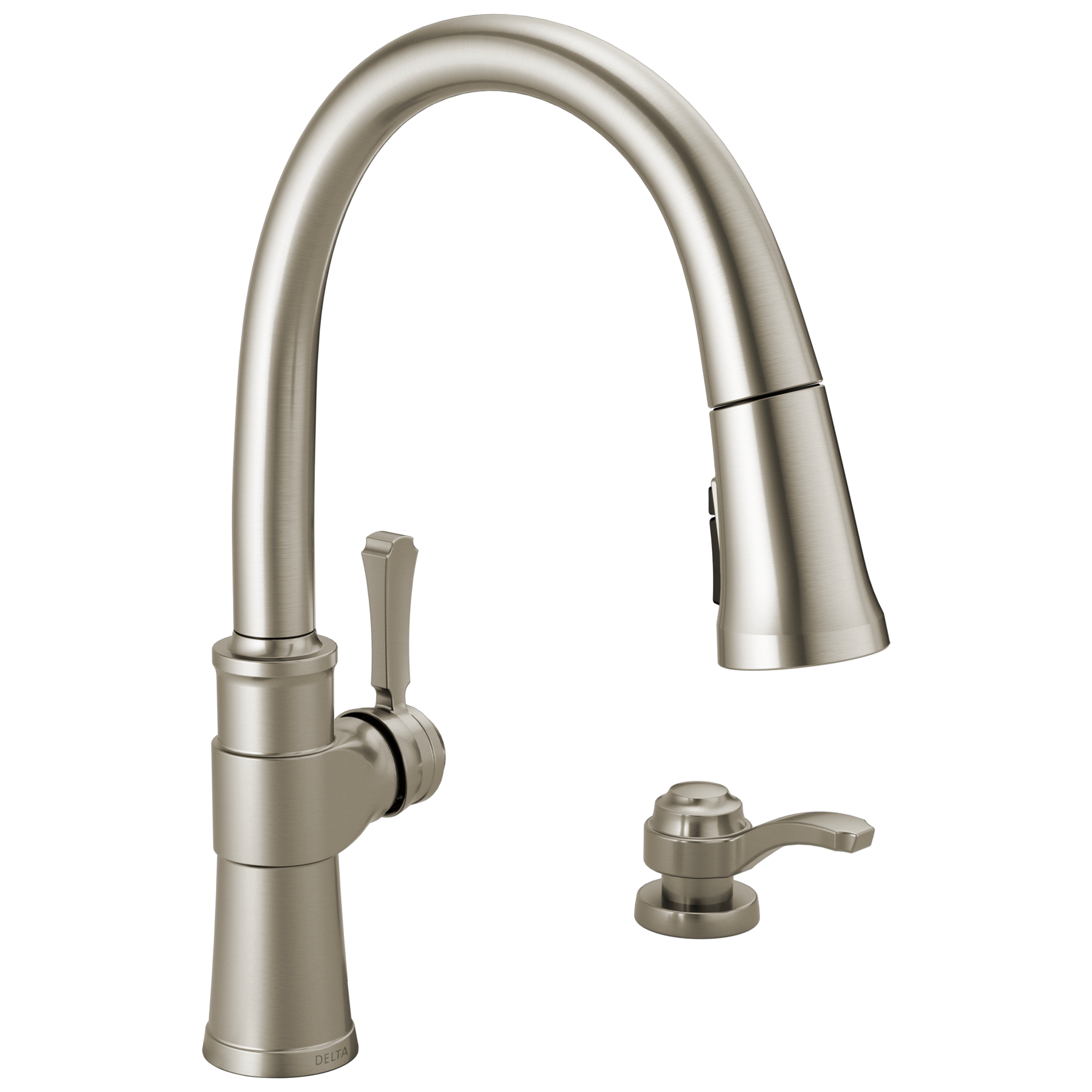 Pull-Down Kitchen Faucet w/Soap (Recertified)