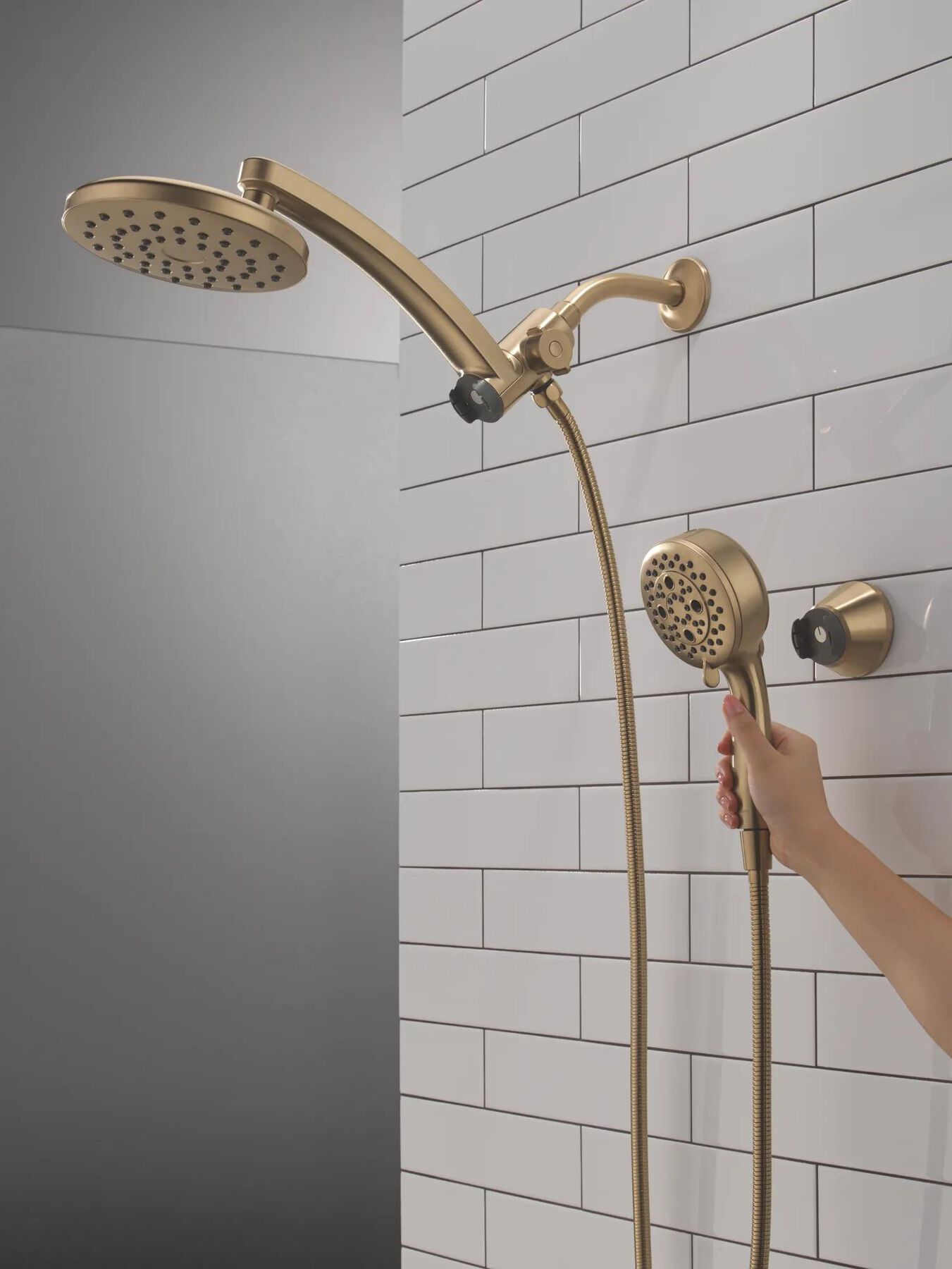 PivotPro&trade; 3-in-1 Combination Shower