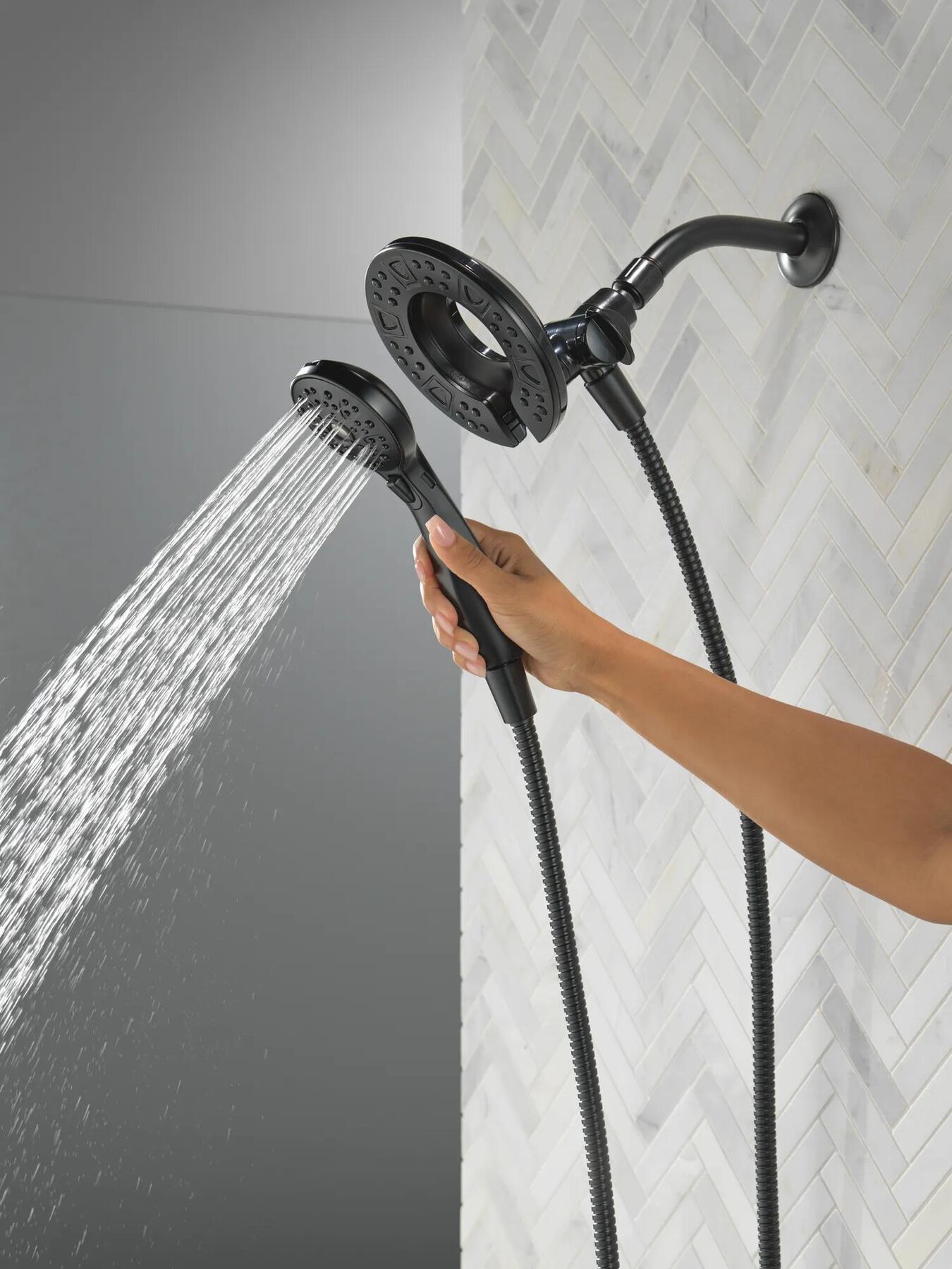 In2ition&reg; 4-Setting Two-in-One Shower
