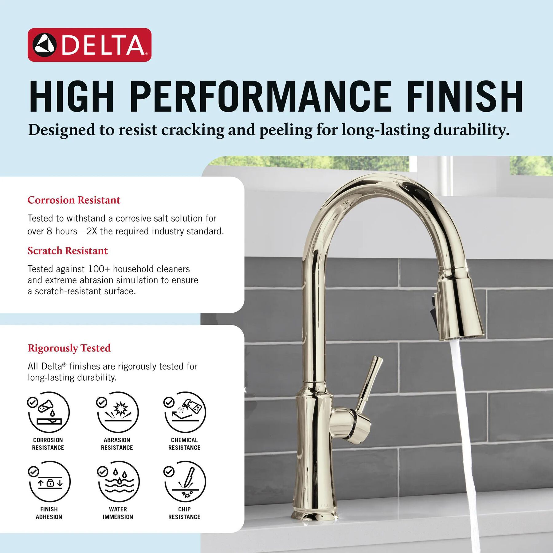 Single Handle Pull-Down Kitchen Faucet with Soap Dispenser and ShieldSpray&reg; Technology