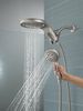 HydroRain&reg; H<sub>2</sub>Okinetic&reg; 5-Setting Two-in-One Shower Head