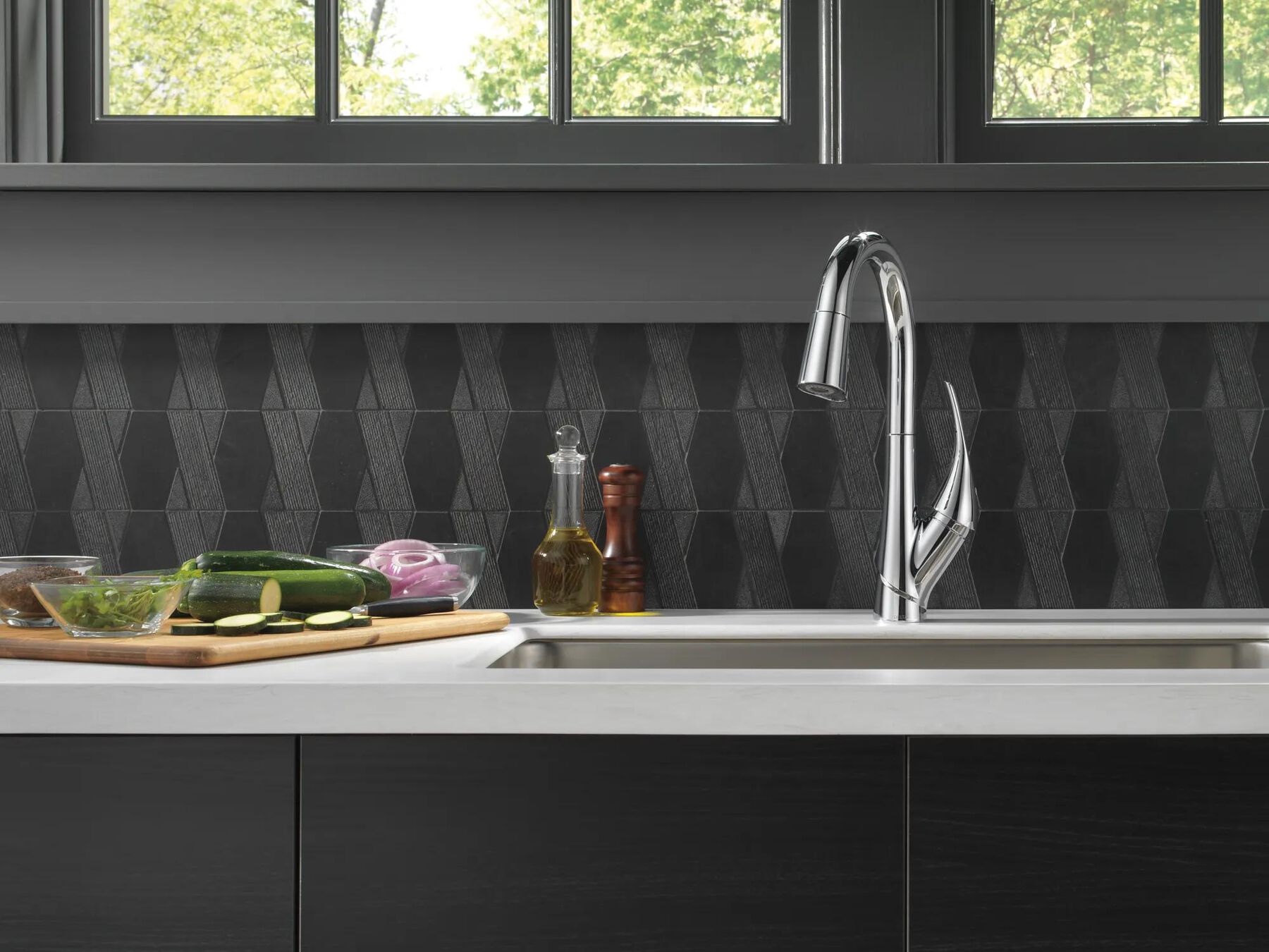 Single Handle Pull-Down Bar / Prep Faucet