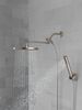 Adjustable Raincan Shower Head with Hand Shower