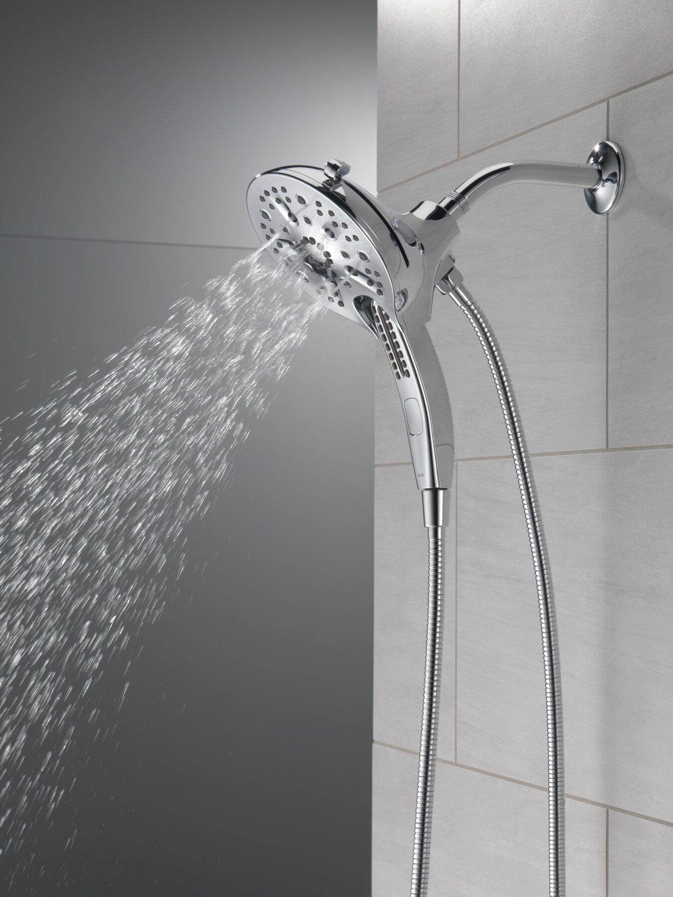 In2ition&reg; H<sub>2</sub>Okinetic&reg; 5-Setting Two-in-One Shower (Recertified)
