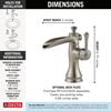 Single Handle Channel Bathroom Faucet