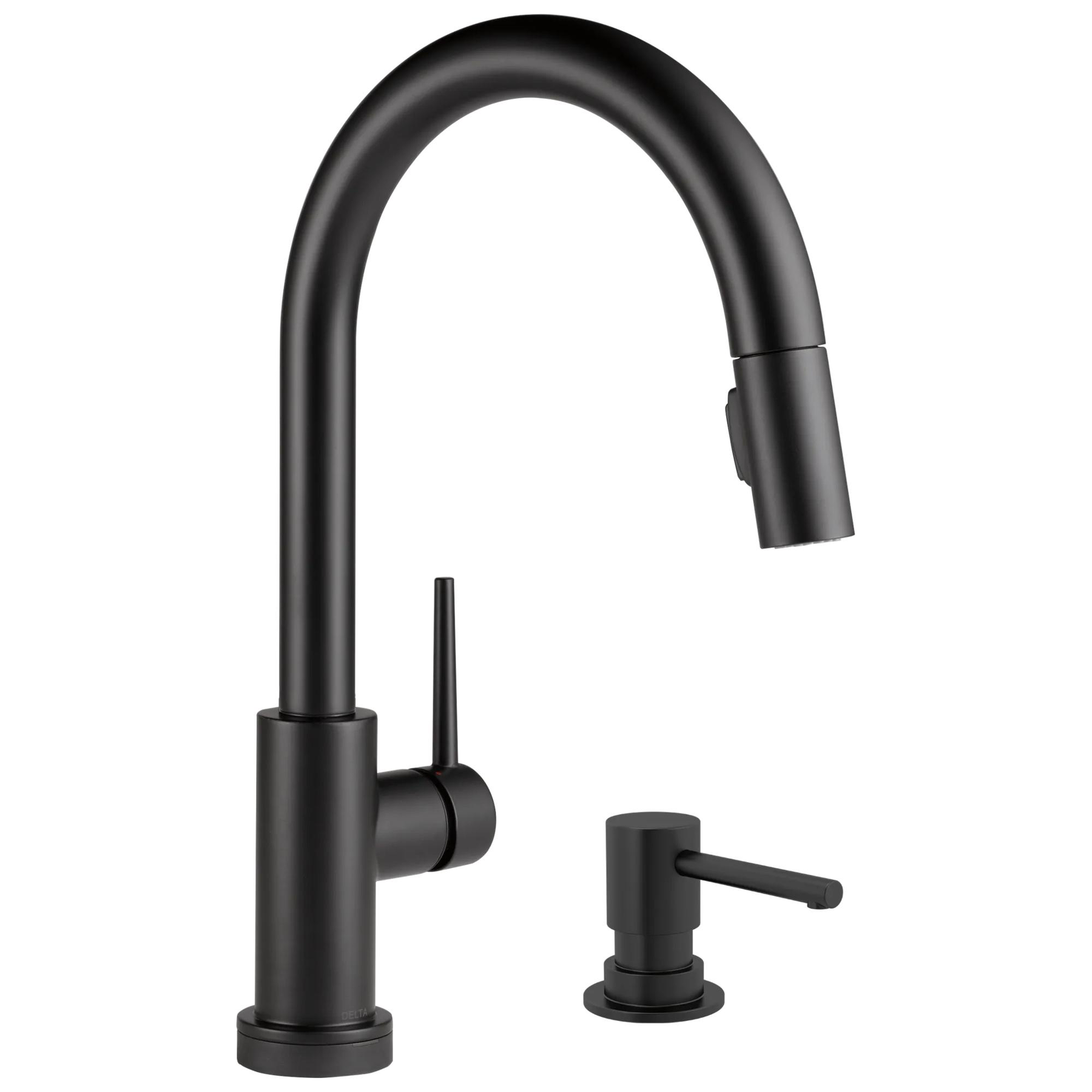 Touch2O with Touchless and VoiceIQ&reg; Technology Single Handle Pull-Down Kitchen Faucet with Soap Dispenser