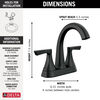 Two Handle Centerset Bathroom Faucet