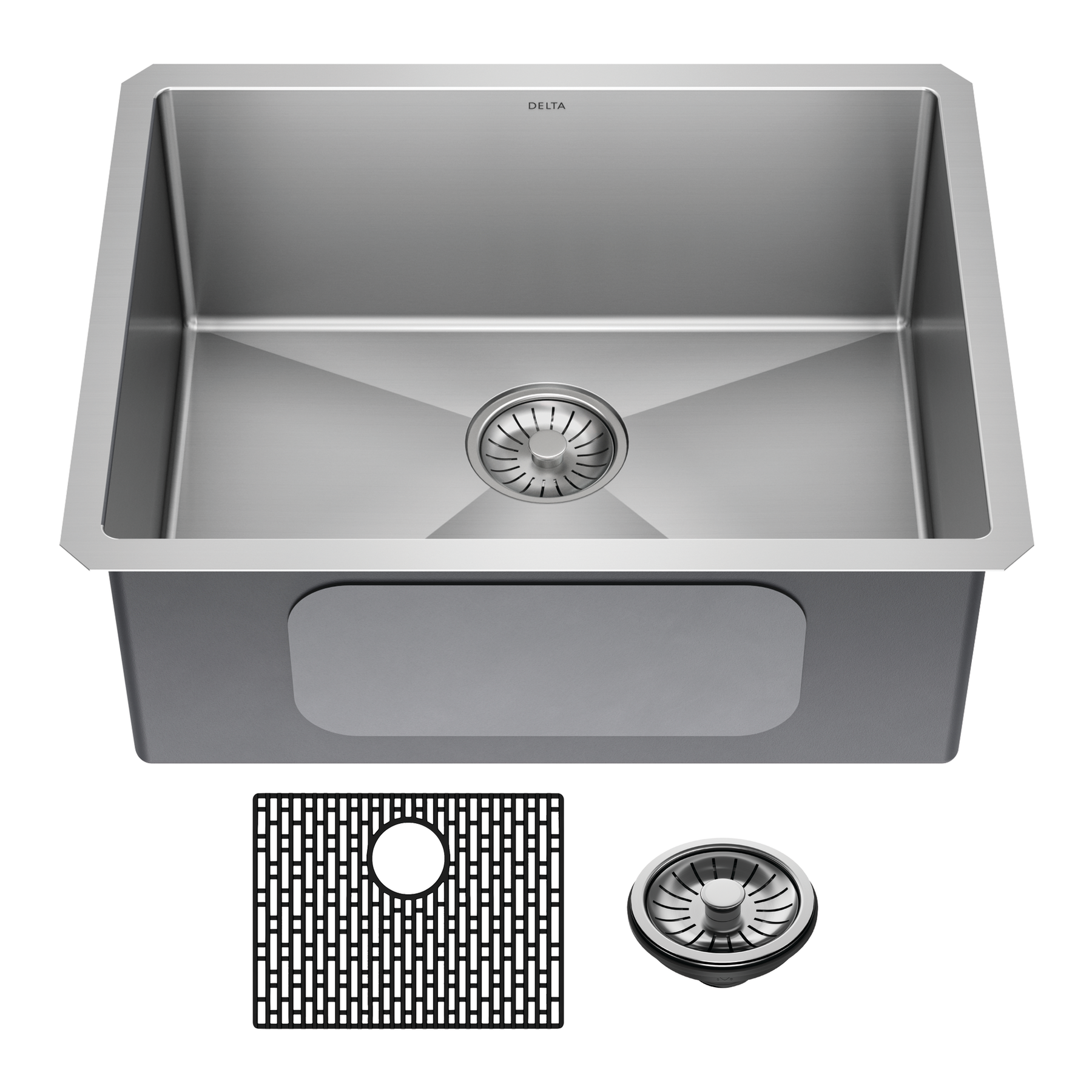 23&rdquo; Undermount Stainless Steel Single Bowl Kitchen Sink&nbsp;with Accessories