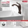 Single Handle Vessel Bathroom Faucet (Recertified)