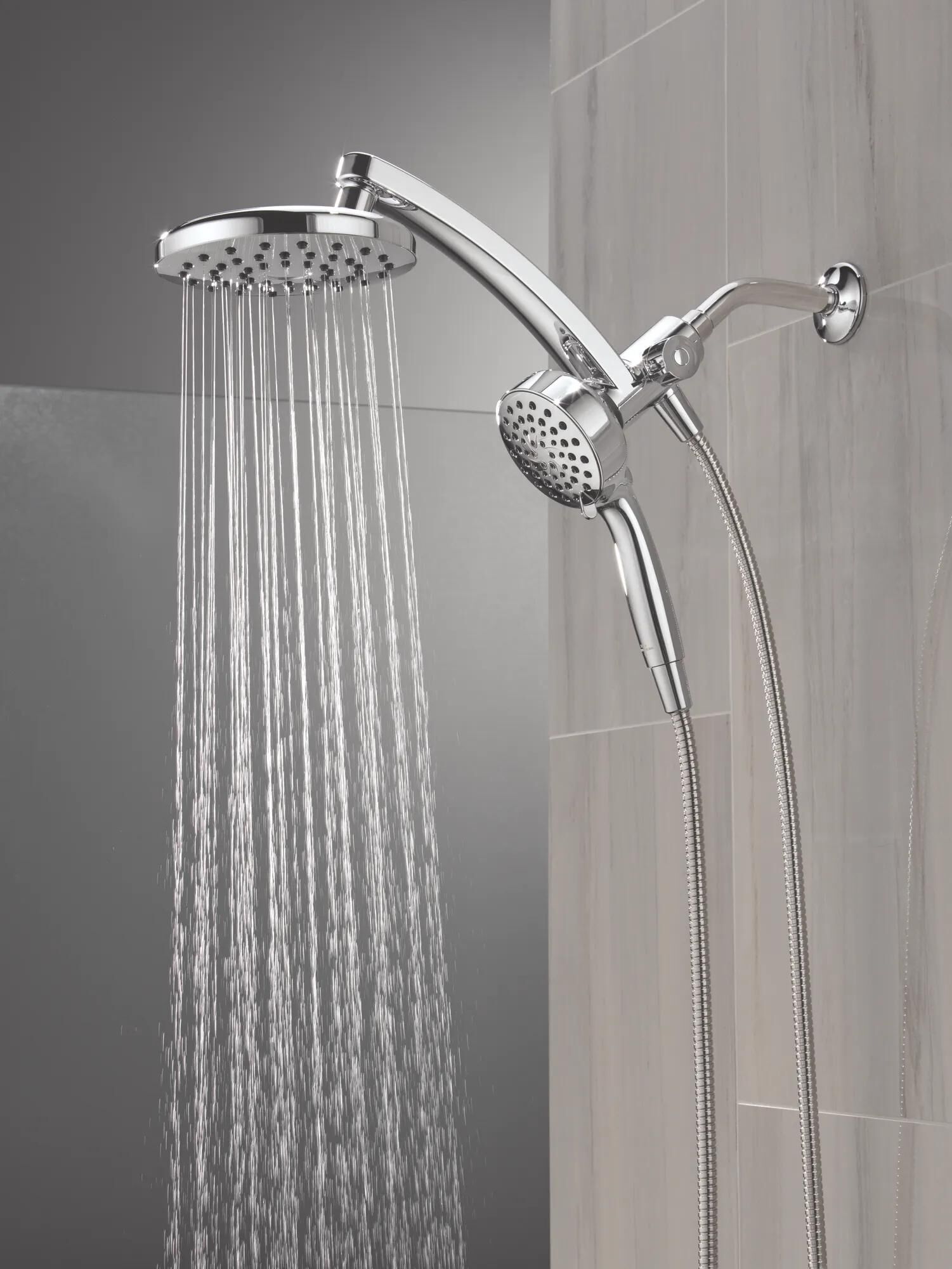 PivotPro™ 3-in-1 Combination Shower in Chrome 75649 | Delta Faucet