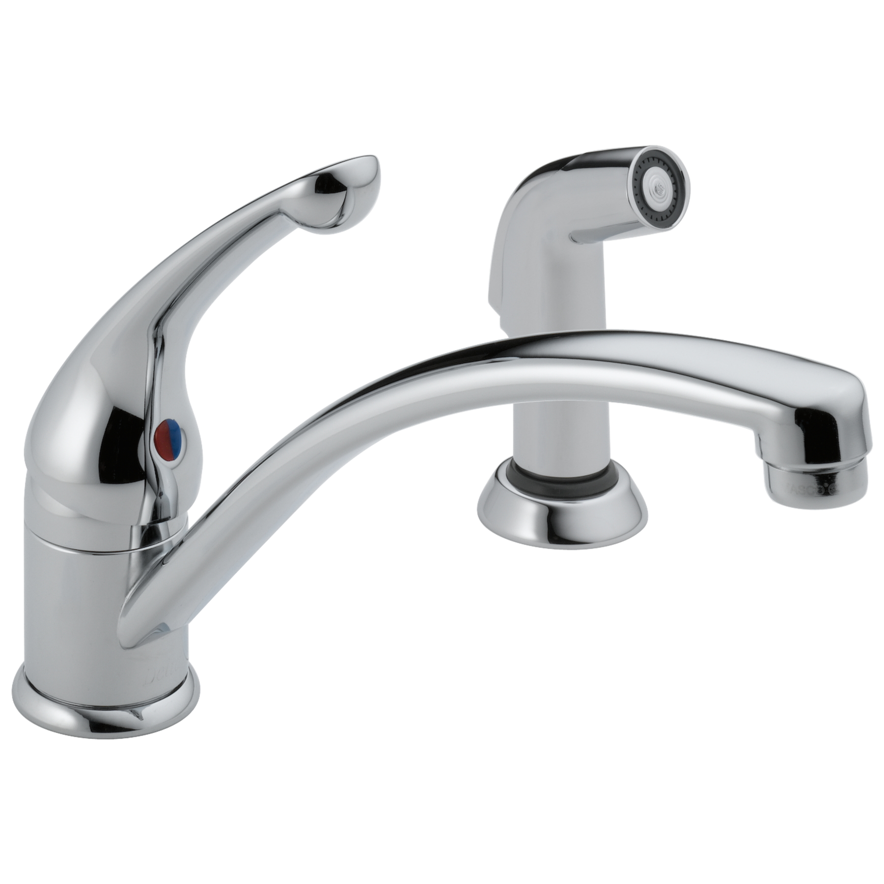 Single Handle Kitchen Faucet with Spray