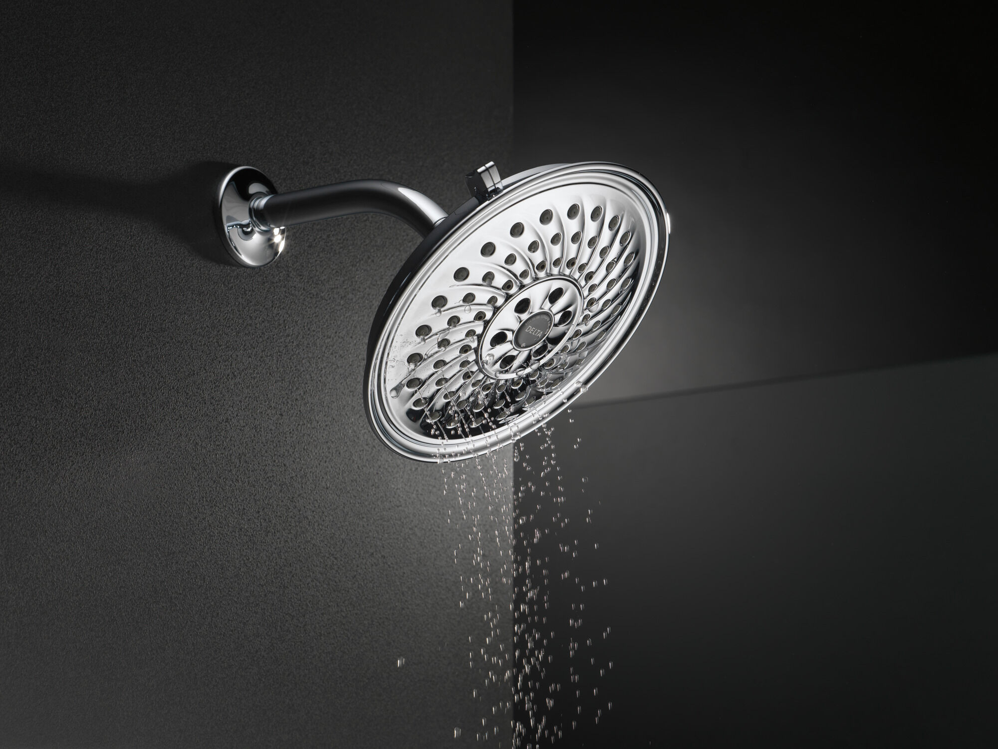 H2Okinetic® 3-Setting Raincan Shower Head in Chrome 52687 | Delta