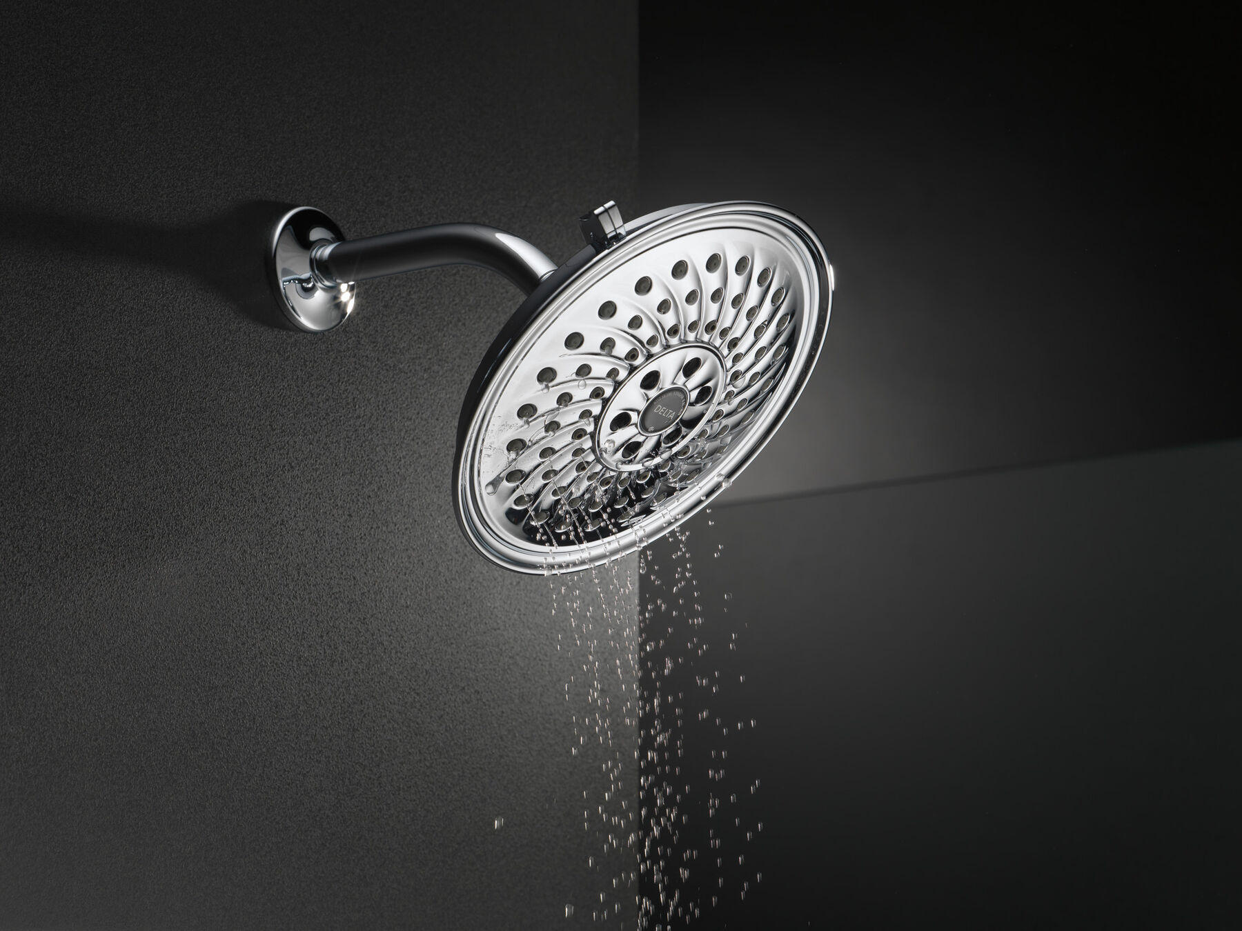 H<sub>2</sub>Okinetic&reg; 3-Setting Raincan Shower Head