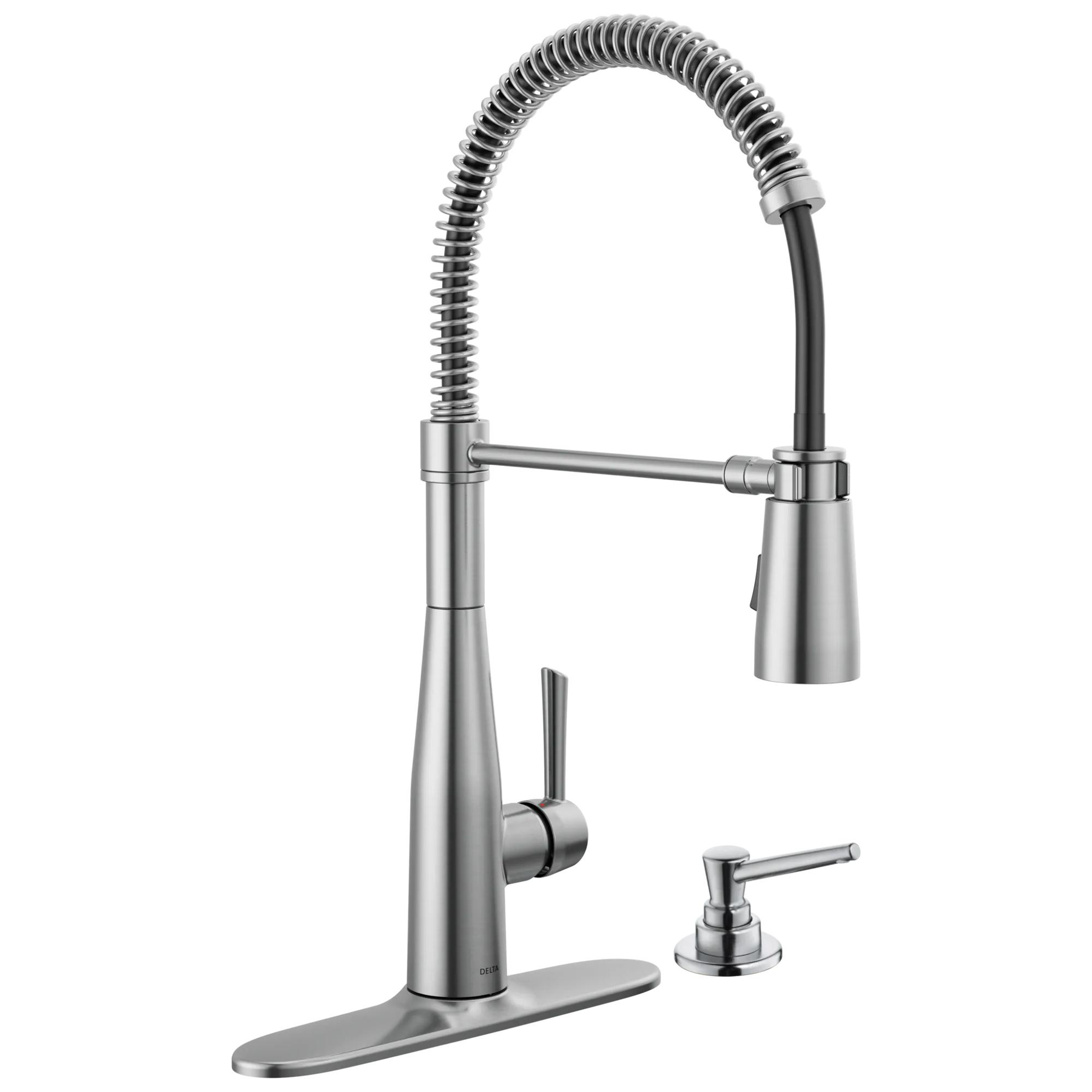 Spring Kitchen Single Handle with Soap Dispenser Bundle