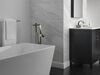 Single Handle Floor Mount Tub Filler Trim