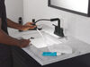 Two Handle Centerset Pull-Down Bathroom Faucet