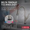 Single-Handle Pull-Down Kitchen Faucet with Touch<sub>2</sub>O&reg; Technology Technology