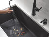 Single Handle Kitchen Pull-Down Faucet w/ Soap Dispenser