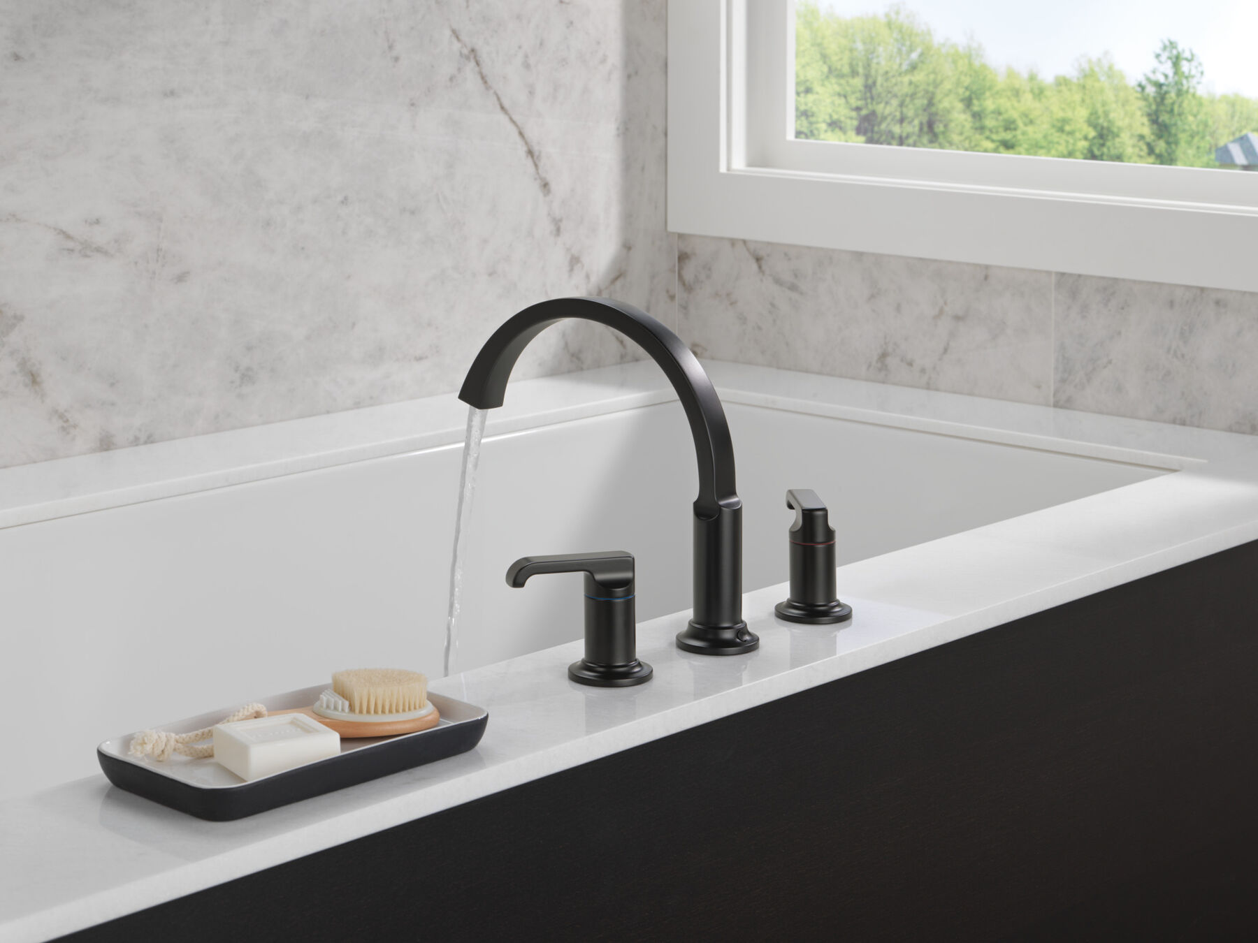 Roman Tub Handles - Lever