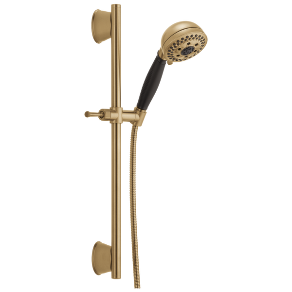 rei★ H2Okinetic® 5-Setting Slide Bar Hand Shower in Champagne Bronze