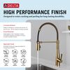Single-Handle Pull-Down Spring Kitchen Faucet