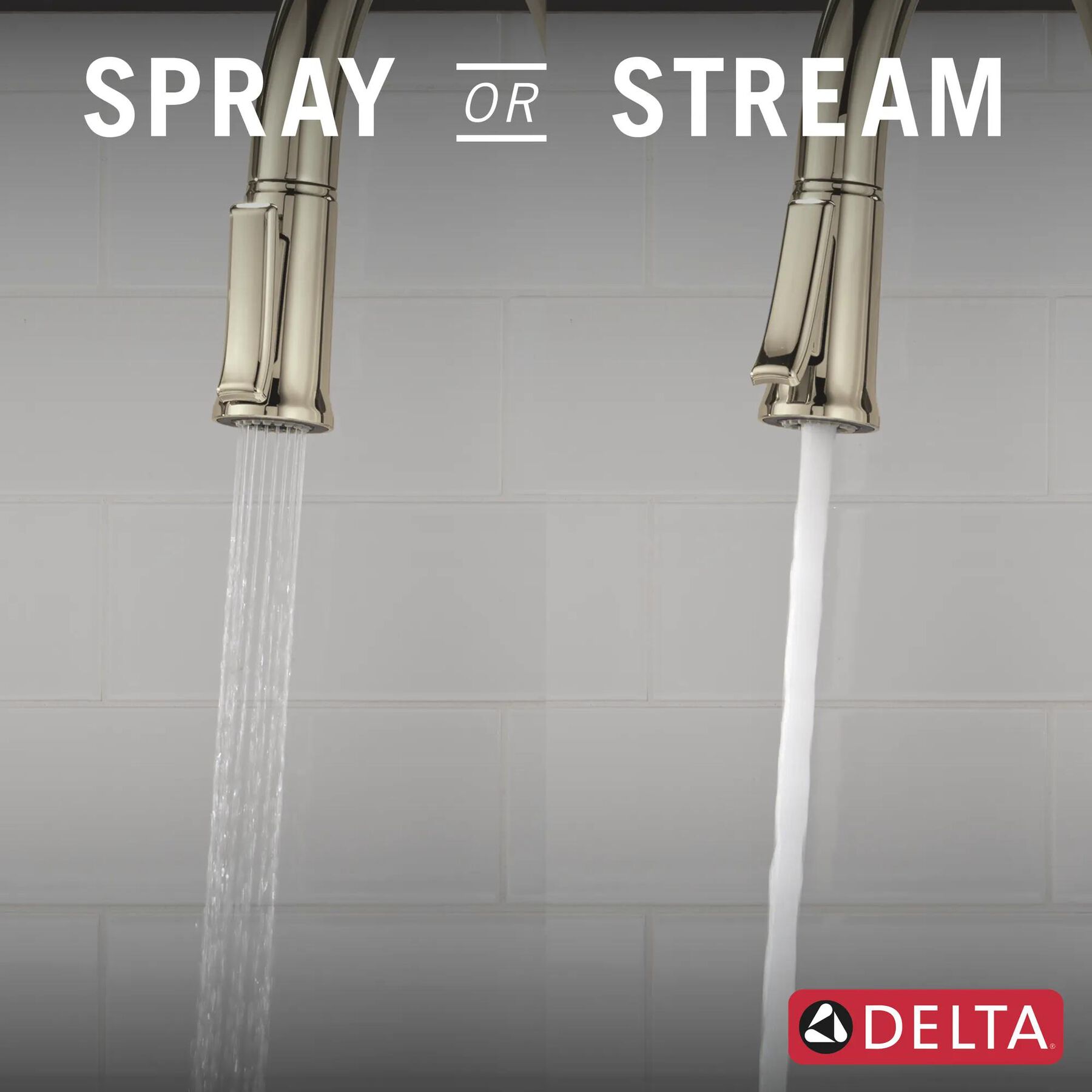 Single Handle Kitchen Pull-Down Faucet With Touchless Technology