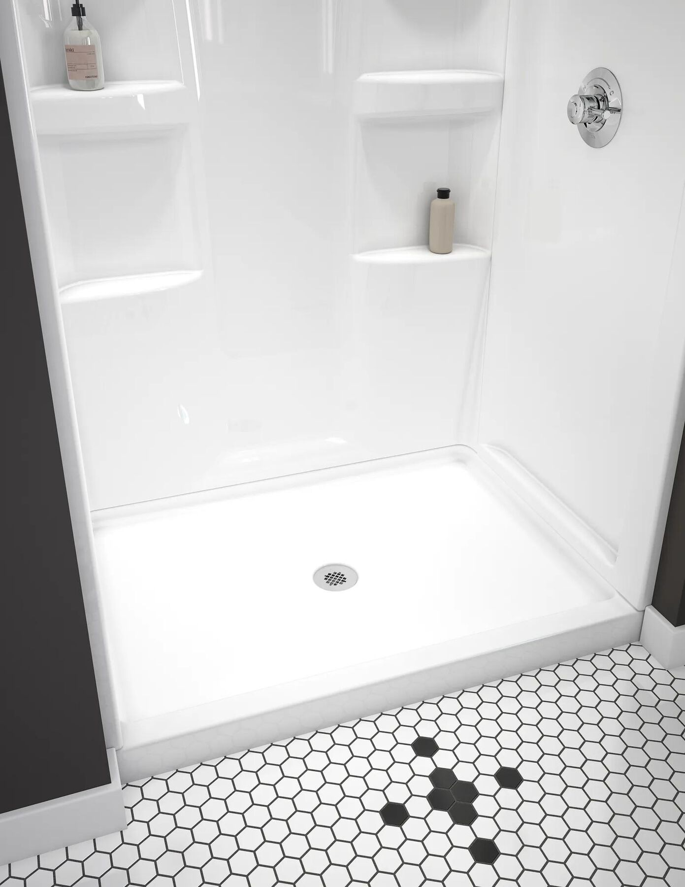 ProCrylic&trade; 48" x 34" Shower Base