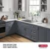 33&rdquo; Stainless Steel Workstation Kitchen Sink Drop-In Undermount Single Bowl with WorkFlow&trade; Ledge and Accessories
