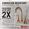 Two Handle Centerset Bathroom Faucet