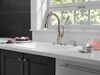 Single Handle Pull-Down Kitchen Faucet with Soap Dispenser