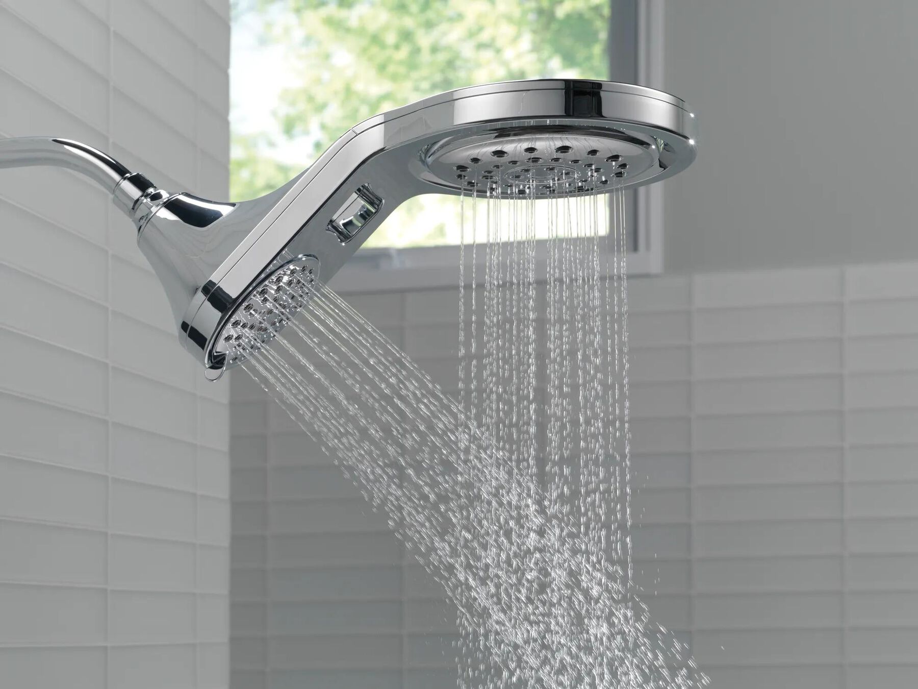 HydroRain 5-Setting Shower Head