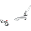 Two Handle Widespread Bathroom Faucet - Less Pop-Up