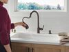 Pull-Down Kitchen Faucet w/Soap (Recertified)