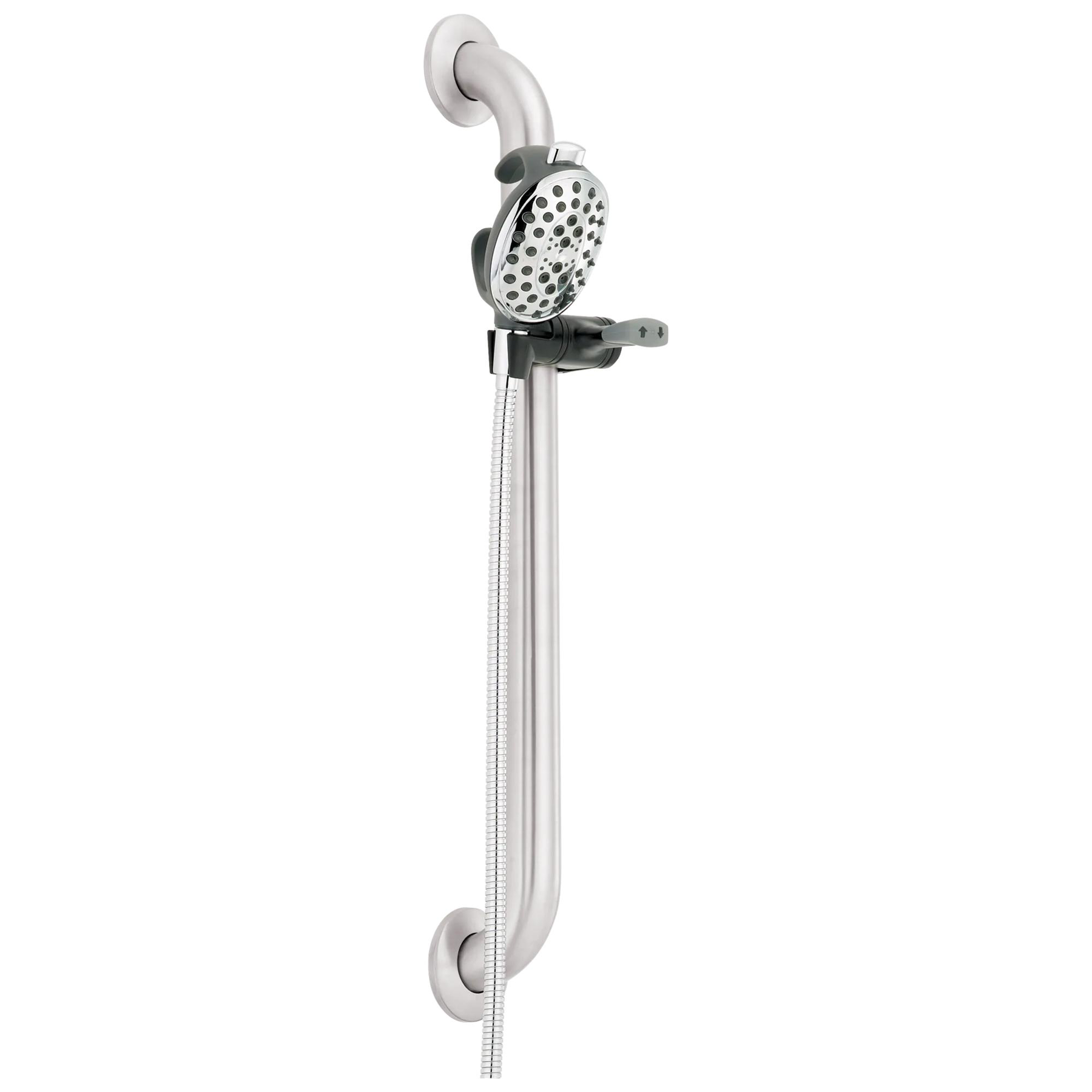 Palm&reg; 4-Setting Slide Bar / Grab Bar Hand Shower