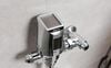 Electronic Exposed Urinal Flush Valve with Mechanical Manual Override - Solar Operated