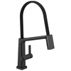 Single Handle Exposed Hose Kitchen Faucet With Touch2O Technology (Recertified)
