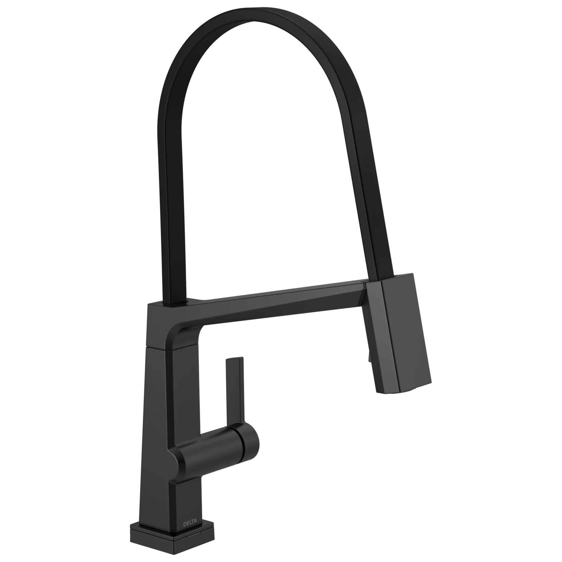 Single Handle Exposed Hose Kitchen Faucet With Touch2O Technology (Recertified)