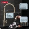 Single-Handle Pull-Down Spring Kitchen Faucet