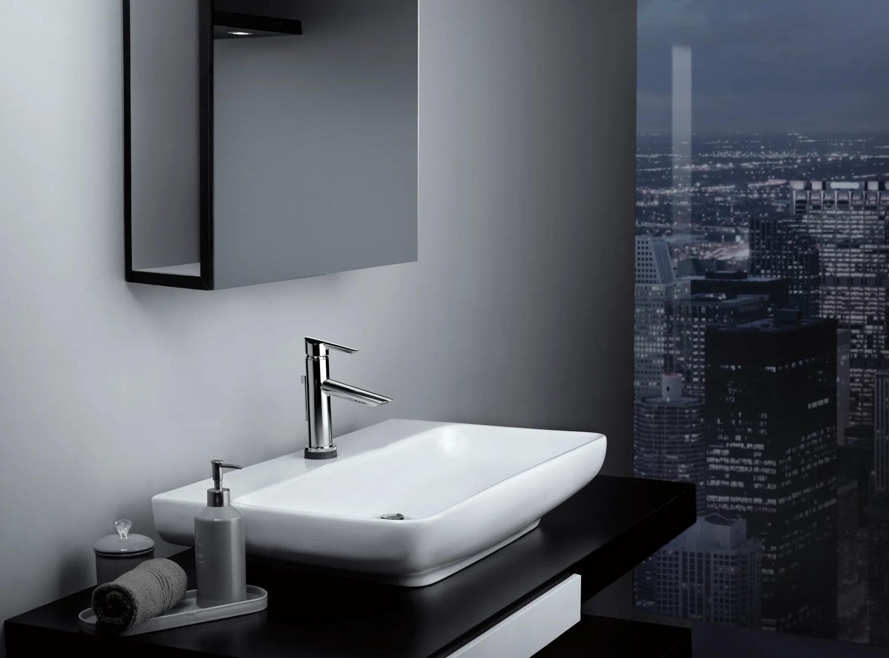 Single Handle Bathroom Faucet with Touch<sub>2</sub>O.xt&reg; Technology