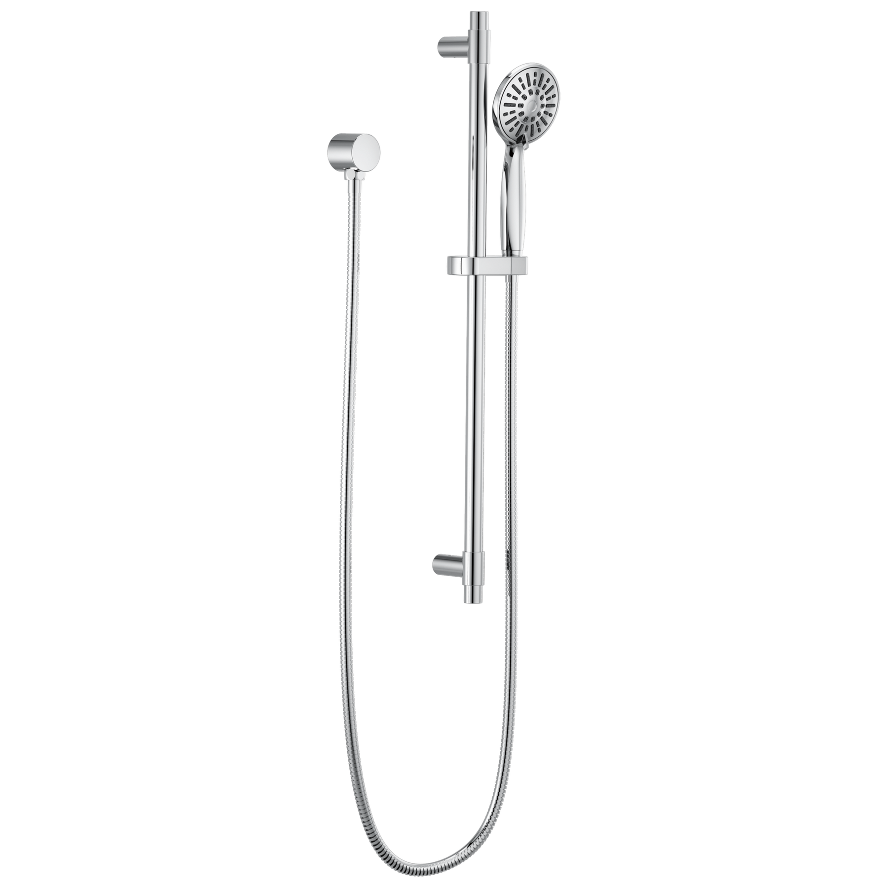 Hand Shower 1.75 GPM w/Slide Bar 4S in Chrome 51361 | Delta Faucet