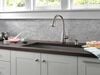 Single Handle Pull-Down Kitchen Faucet with Touch2O&reg; Technology and Soap Dispenser