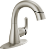 Single Handle Pull-Down Bathroom Faucet
