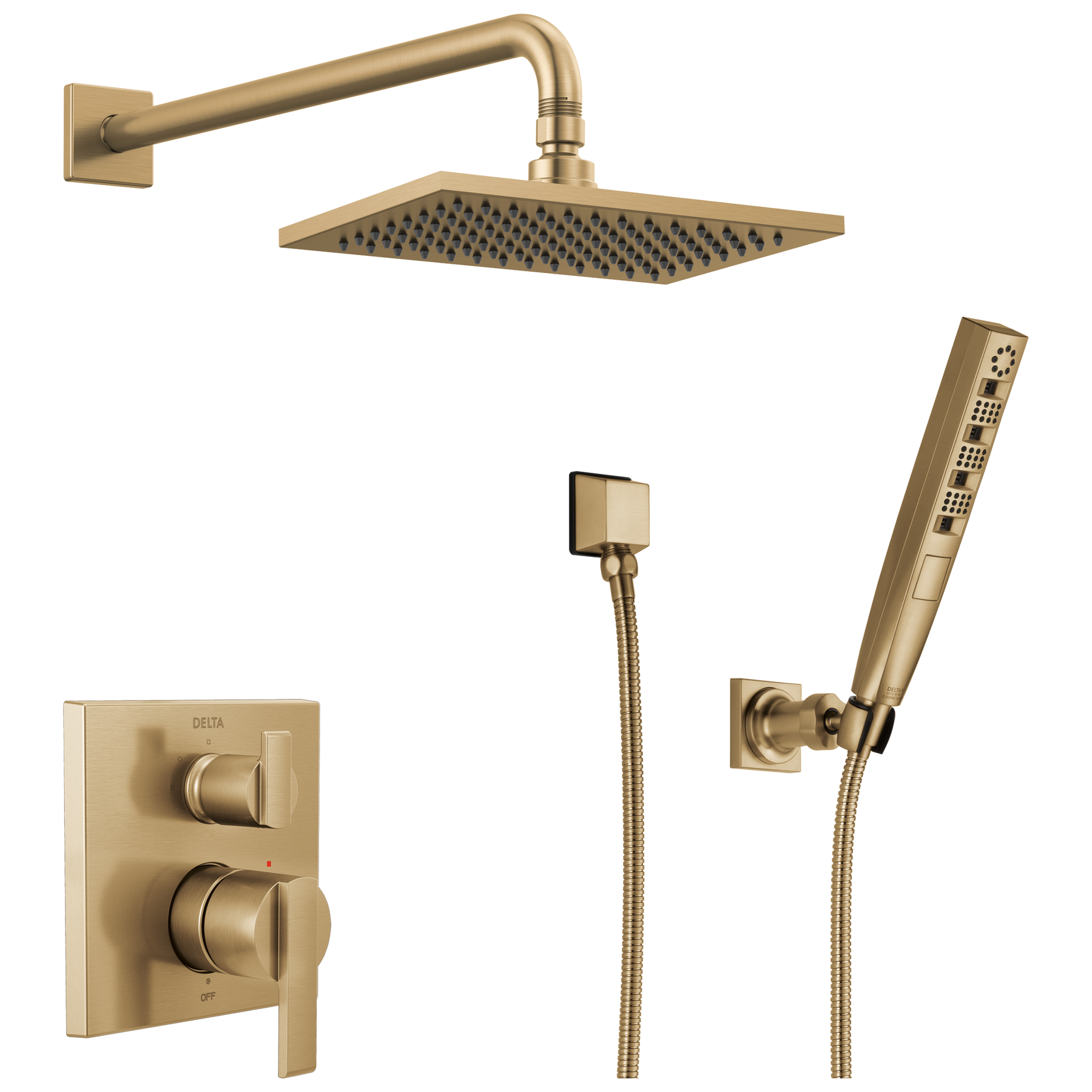 3-Setting Custom Shower Bundle with Raincan - 14 Series