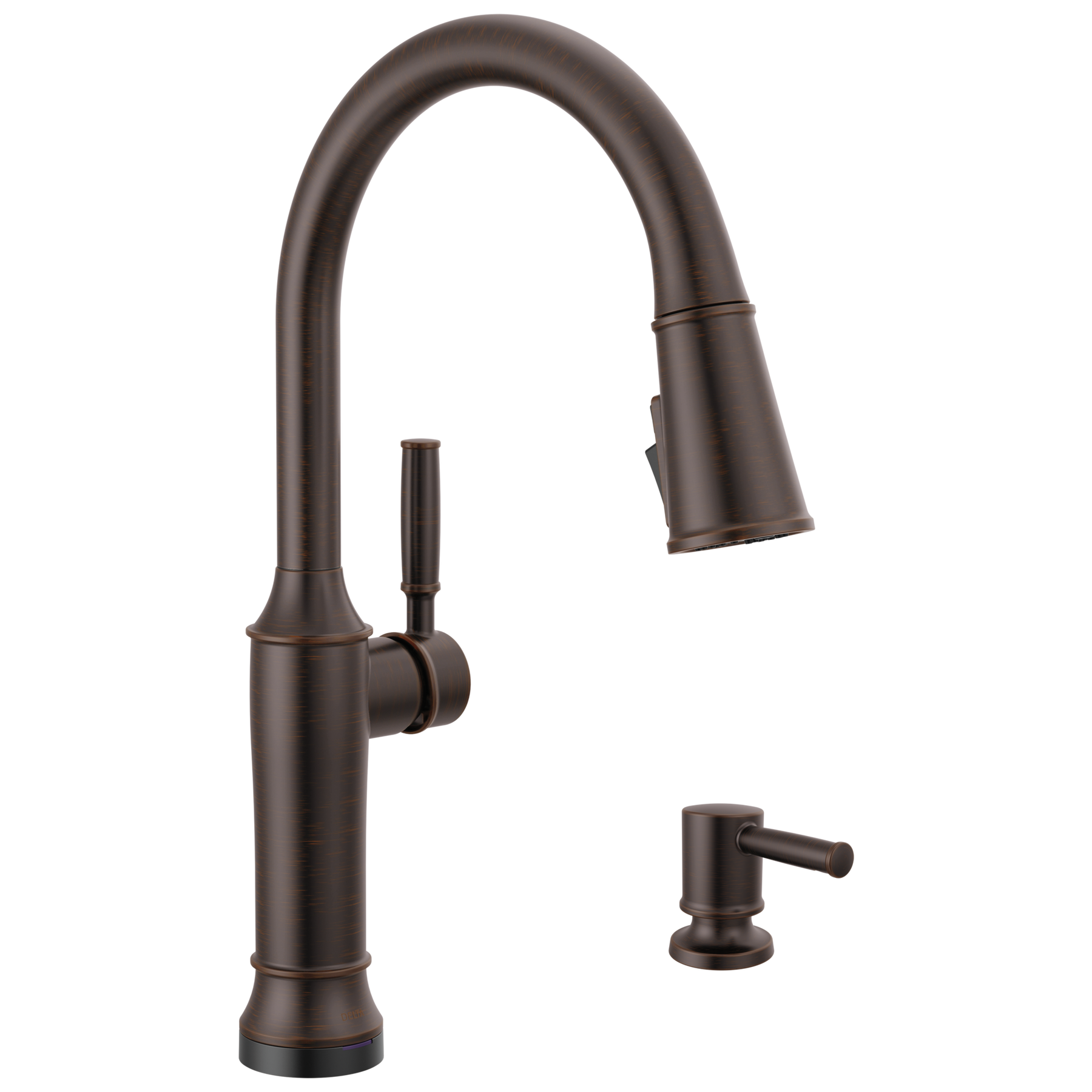 Pull-Down Kitchen Single Handle with Soap Dispenser Bundle